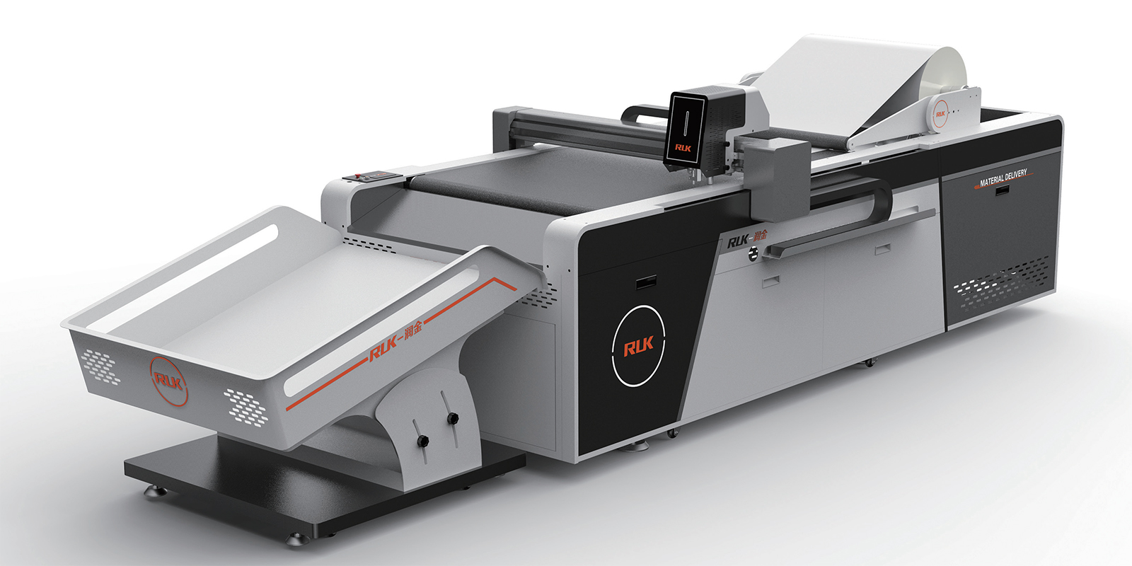 MKC-0806L 자동 스티커 라벨 용지 디지털 인쇄 및 다이 커팅 머신